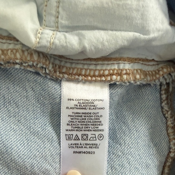 LOFT High Rise Light Blue Maxi Denim Skirt - Picture 6 of 6